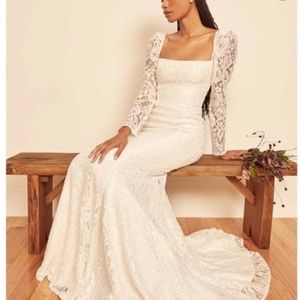 Reformation Annika wedding dress